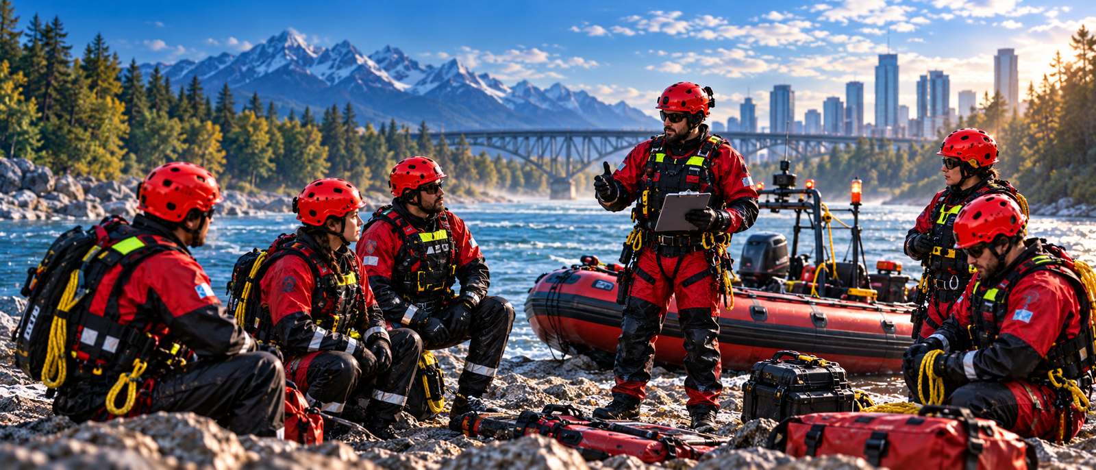 AERI aquatic rescue training