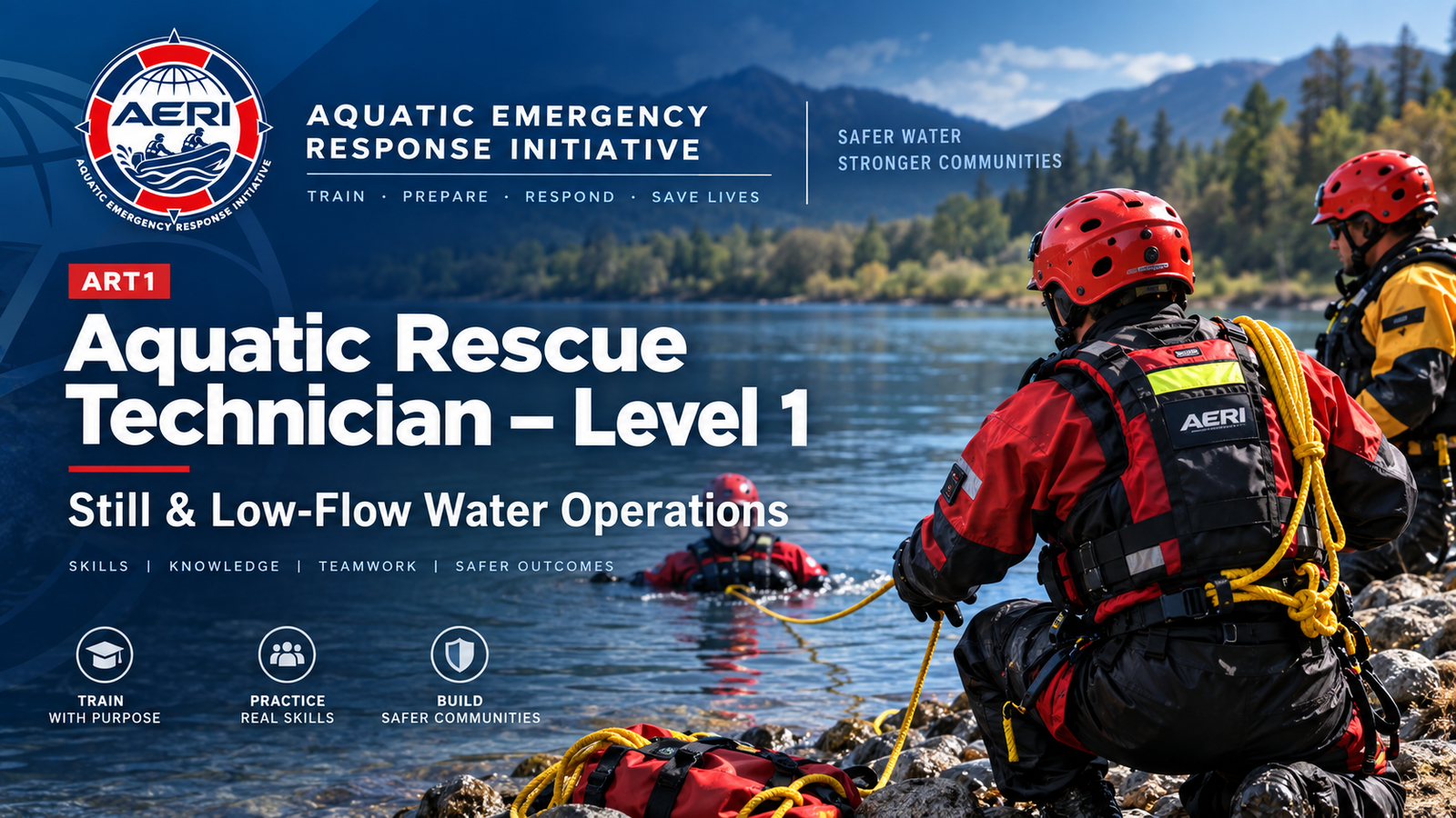 Aquatic Rescue Technician – Level 1