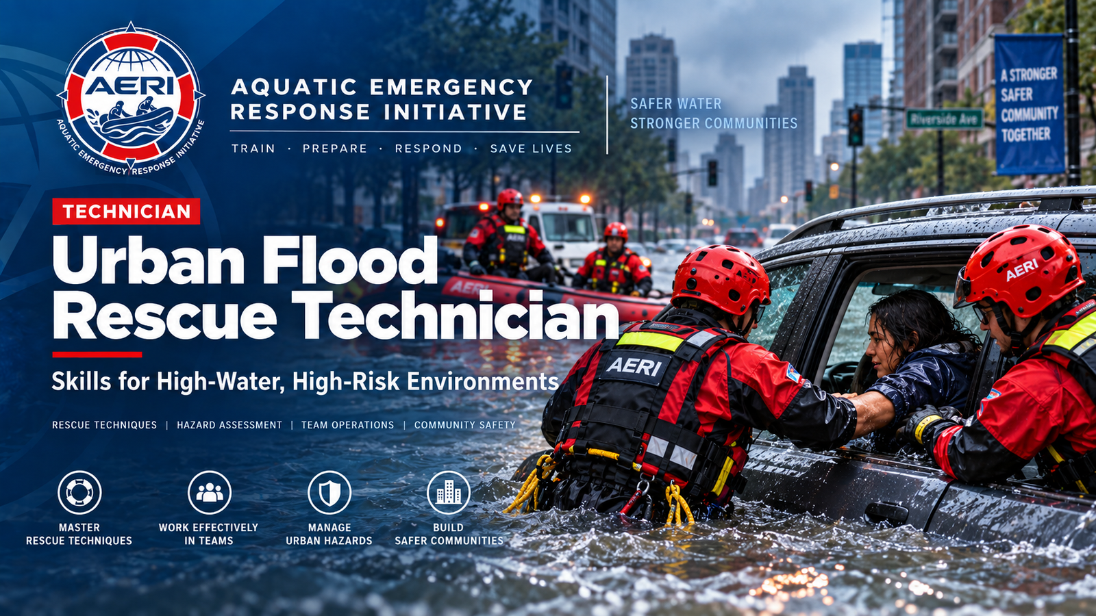 Urban Flood Rescue Technician