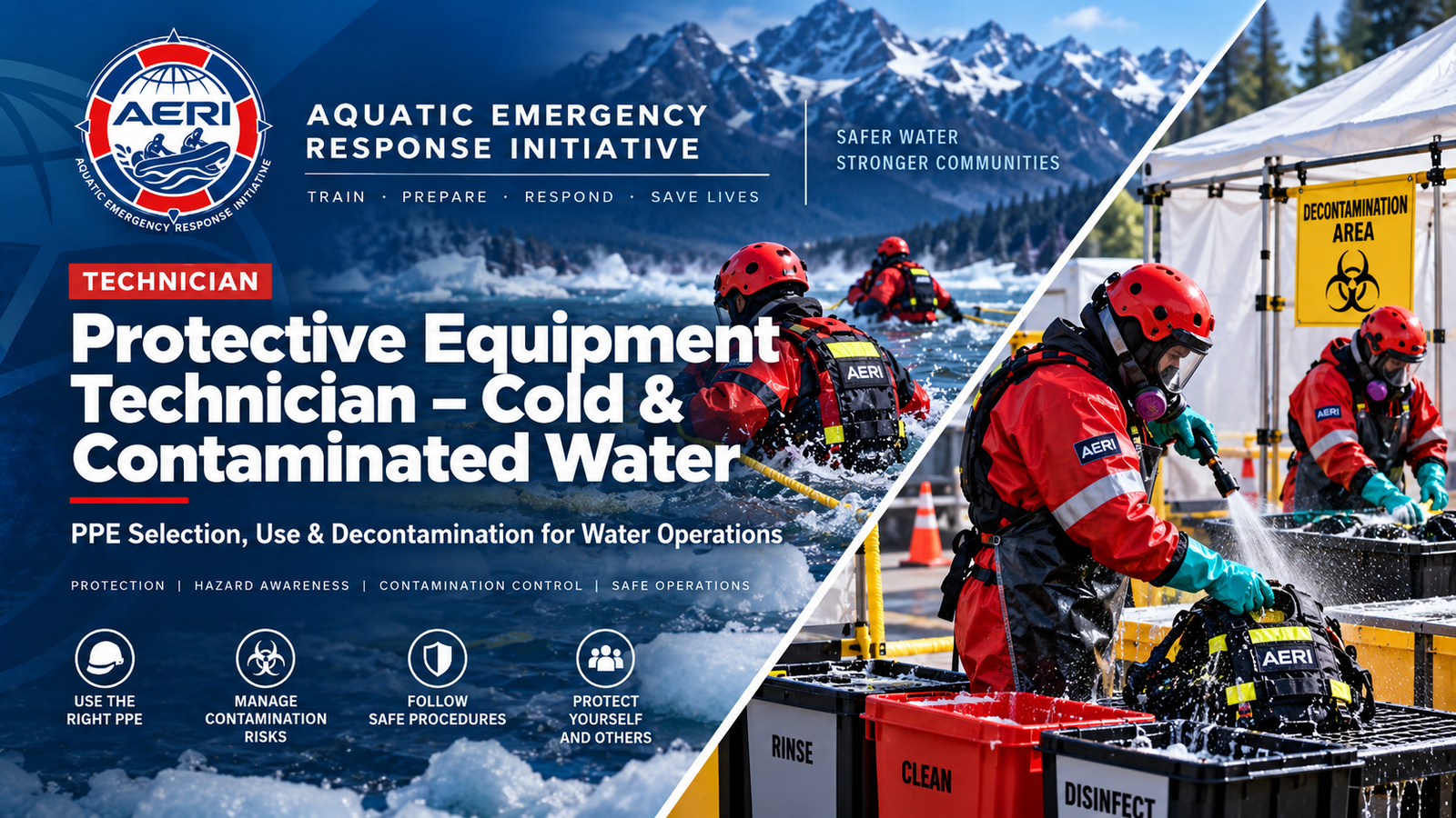 Protective Equipment Technician – Cold & Contaminated Water